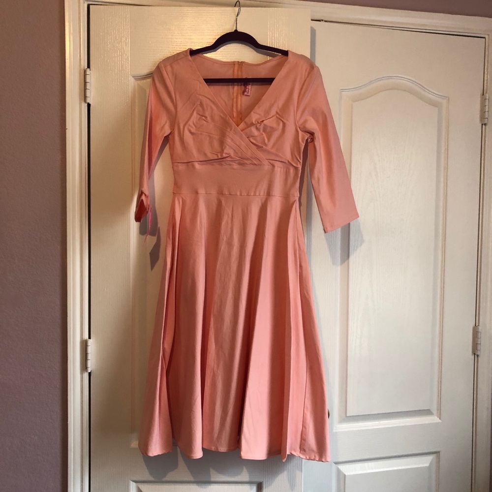 Pink Pin Up Girl Clothing Dress Pinup Couture